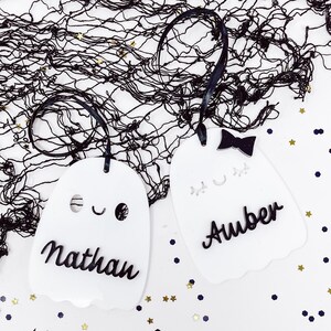 Boo Basket Tags, Halloween Basket Tag, Ghost Tag, Halloween Name Tag, Trick or Treat Bag Name Tag, Halloween Decor, Halloween Tags