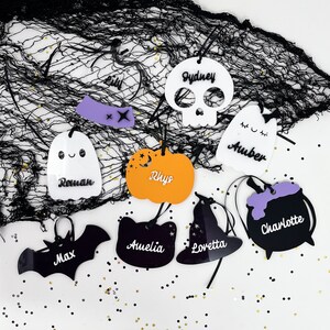Halloween Korb Anhänger, Boo Basket Tags, Ghost Tag, Halloween Name Tag, Trick or Treat Bag Name Tag, Halloween Dekor, Halloween Tags