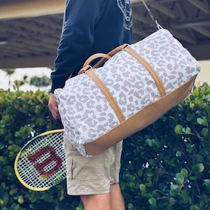 Conjunto de bolso de lona y cartera