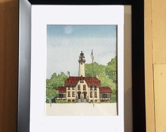 Grosse Point Lighthouse Print