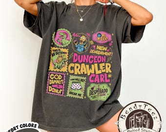 Dungeon Crawler Carl Stamp Shirt, God Damnit Princess Donut T-Shirt, I’m Yelling Carl, You Will Not Break Me, Sci-Fi Book Enthusiast Tee