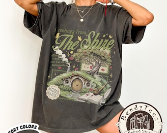 Fellowship T-Shirt, The Shire Inspired Tee, Tolkien Fantasy Book Lover Gift, Middle-earth Merch