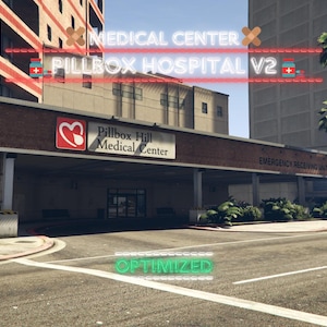 Pilulier Hôpital V2 | MLO / CARTE | Cinquième GTAV | Optimisé | Glisser-déposer des fichiers | Meilleure qualité |