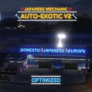 Auto-Exotische V2-monteur | MLO / KAART | Vijfm GTAV | Geoptimaliseerd | Bestanden slepen en neerzetten | Beste kwaliteit |