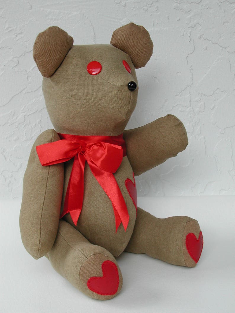 Valentine Bear Gift for Her Original Teddy Bear Namesake Etsy