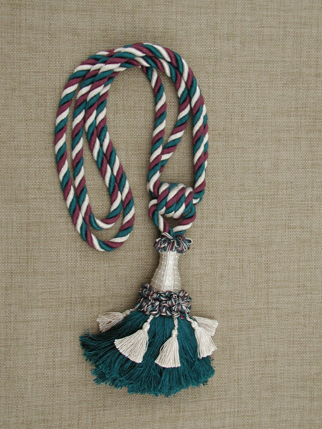 Drapery Tassel Tieback 30 inch with 6 inch Tassel for One Way Etsy