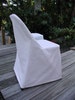 Folding Chair White Slipcovers, Custom Chair Covers,  Chair Slipcovers 