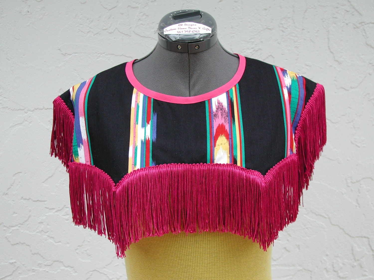 pink cowgirl dress with fringe