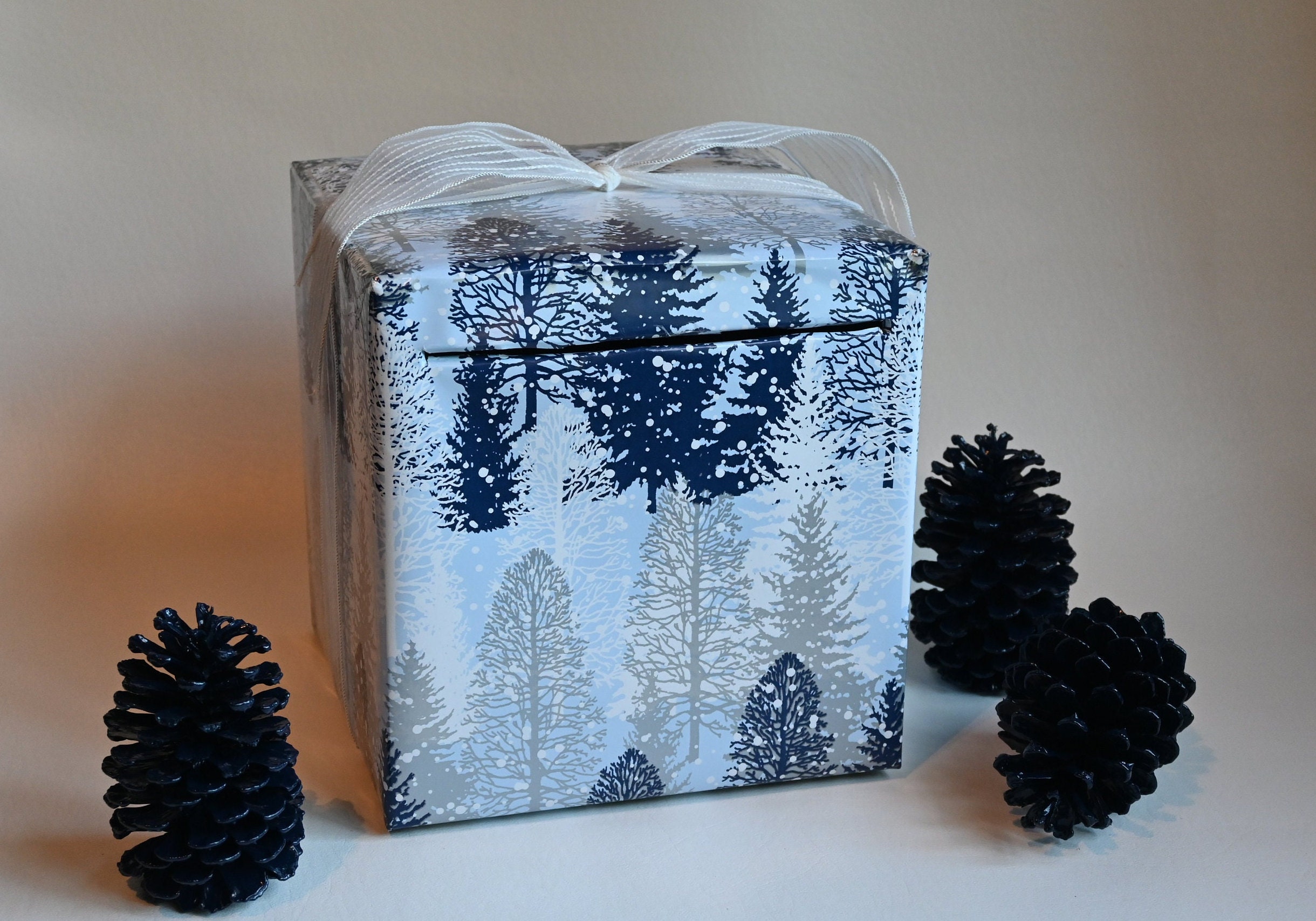 Wedding Card Box Winter Wedding Guest Cards Box Gift Cards Etsy
