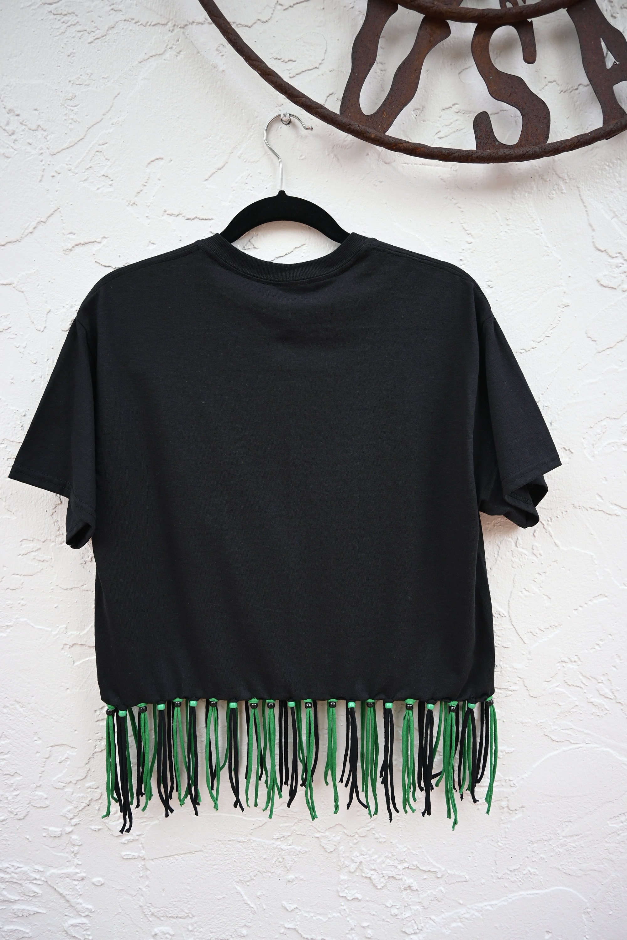 Fringe T-shirts, Beaded Hippie, Sports Team Colors, Costume - Etsy