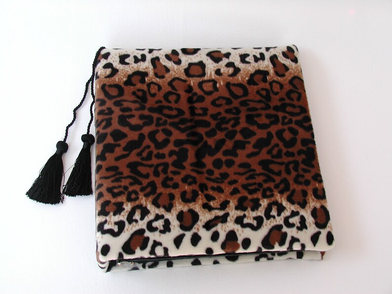 Zebra Album Binder Photo Albums Fabric Covered Album Animal Etsy