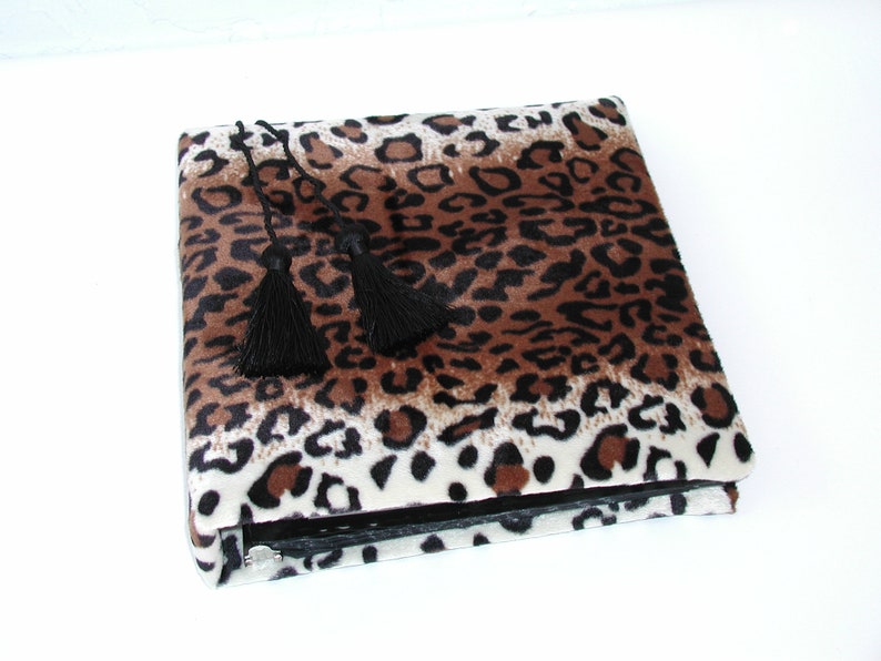 Zebra Album Binder Photo Albums Fabric Covered Album Animal Etsy