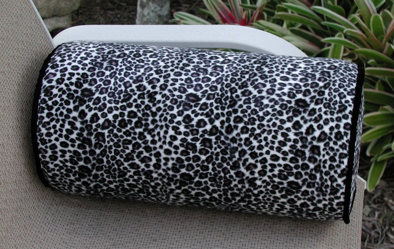 Leopard Throw Pillows Black and White Velvet Animal Print Etsy