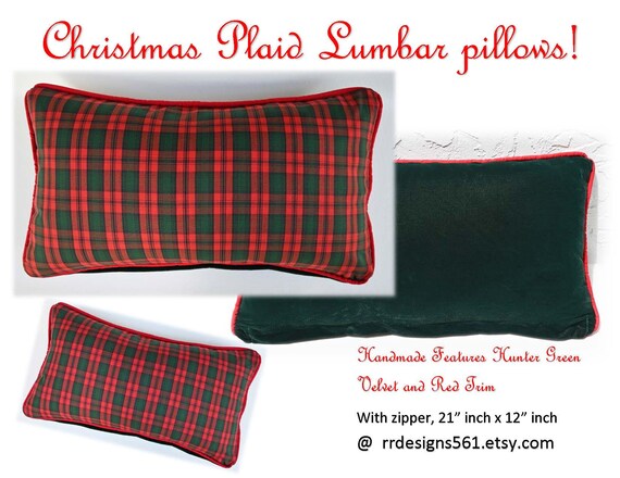 Lumbar christmas pillows sale
