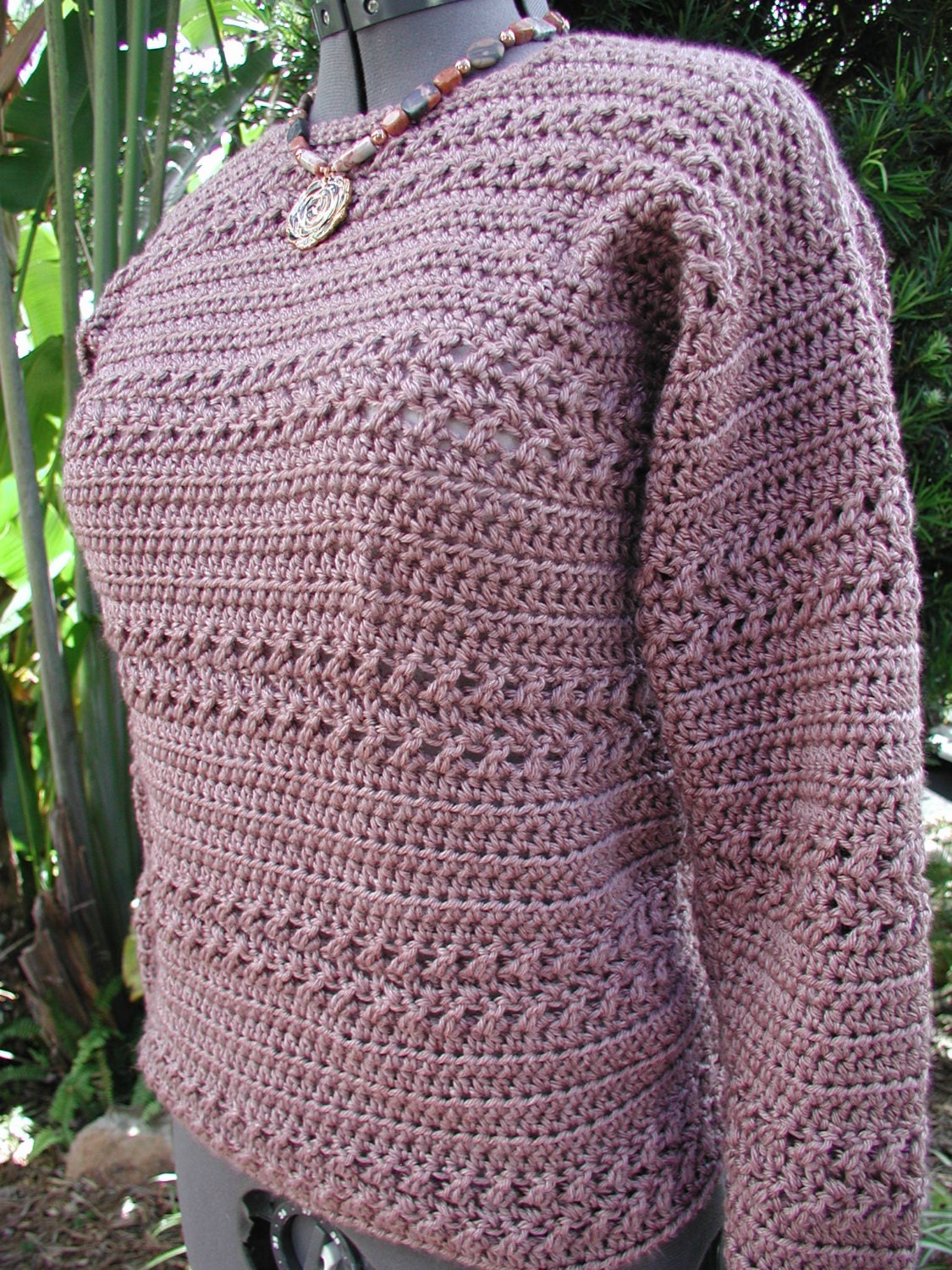 Crochet Sweater Pullover Sweater Dressy Sweater Champagne - Etsy