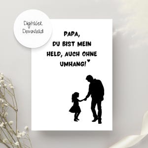 Card Dad, Father's Day, Digital Download, Father's Day Card, Card for Dad, Card to Print, Birthday Card, Gift Dad, Dad