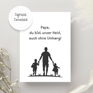 Card Dad, Father's Day, Digital Download, Father's Day Card, Card for Dad, Card to Print, Birthday Card, Gift Dad, Dad