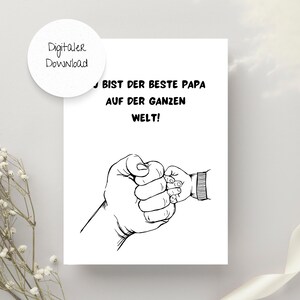 Card Dad, Father's Day, Digital Download, Father's Day Card, Card for Dad, Card to Print, Birthday Card, Gift Dad, Dad