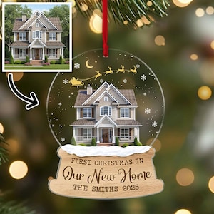 Regalo personalizzato per la nuova casa, decorazione fotografica personalizzata per la nuova casa, decorazione personalizzata per la nostra nuova casa, regalo di inaugurazione della casa 2025