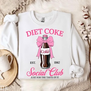 Diet Coke Social Club Png, I Need A Diet Coke PNG, Diet Coke Drinking Social Club Png, Coquette Bow Coke Png, Diet Coke Lover Png, Coke Png