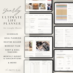 Digitale dagplanner Dagelijks schema Google Spreadsheets Dagelijkse planner Spreadsheet Gewoontetracker Planner Spreadsheetschema Digitale sjabloon