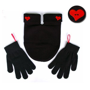 Romantic Valentine Gift for Couples. Gloves and Smitten Card Included. Share your mitten! FREE Shipping USA