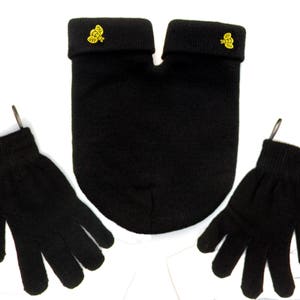 BEE My Valentine Couples Mitten, Cadeau parfait pour les couples, gants et carte Smitten incluse avec mitaine partageable, Livraison gratuite aux États-Unis
