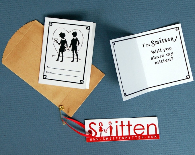 Love Gloves! A Cute and Romantic Gift for your Boyfriend or Gift for your Girlfriend, these Smitten Mittens are a Great Gift for All!