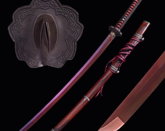 Handmade Sekiro Sword Mortal Blade - Hand forged full tang 1095 high carbon steel Japanese Tachi sword real, Cosplay Sword, Gift For Him