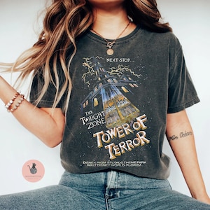 Retro Tower Of Terror Png, Twilight Zone Png, Hollywood Studios Png, Tower Rides Png, DisnyyyWorld Family Trip, Vacation Png