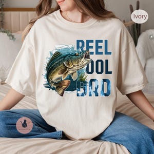 Retro Reel Cool Dad Png, Wishin&#39; I Was Fishin&#39; Png, Fishing Dad Shirt Design Png, Fathers Day Gift, Bass Fishing Png, Dad Birthday Gift Png