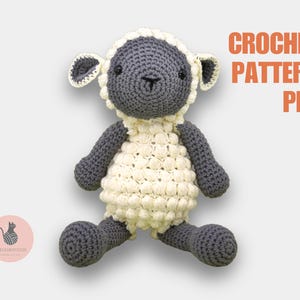 CROCHET PATTERN Sheep, Sheep Crochet PDF Pattern, Handmade Sheep Pattern, Crochet Lamb, Sheep Plush Pattern, Pattern Amigurumi pdf File