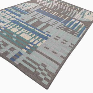 Handwoven Wool Rug, Flat Weave Kilim, Jute Rug, Costume Boho Dhurrie Multi Rugs for Living Room, Bedroom, Nursery, Office 5X8 6X9 8X10 9X12