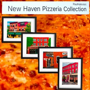 New Haven Pizza Art Original Prints