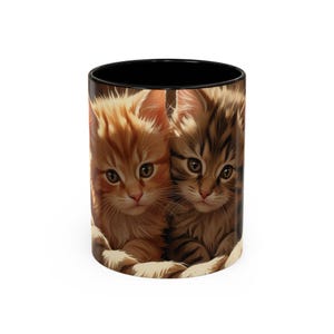 Whimsical Cat Mugs for Cat Lovers, Coffee Cups, Gift for Pet Owners, Colorful Mug, Cute Animal Drinkware, Cat-Themed Kitchenware