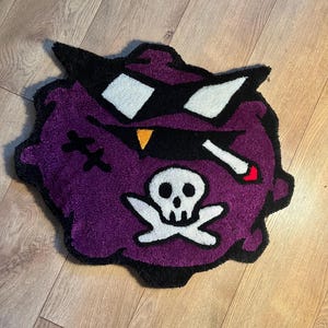 Koffing Smoke Inspired Rug