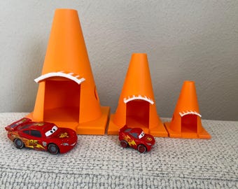 Cars Cozy Cone Replica | Gifts for Cars Collectors | Cars Diorama Set Pieces | Gifts for Kids