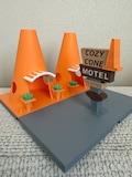 Cozy Cone Motel Playset, Route 66 Radiator Springs Town