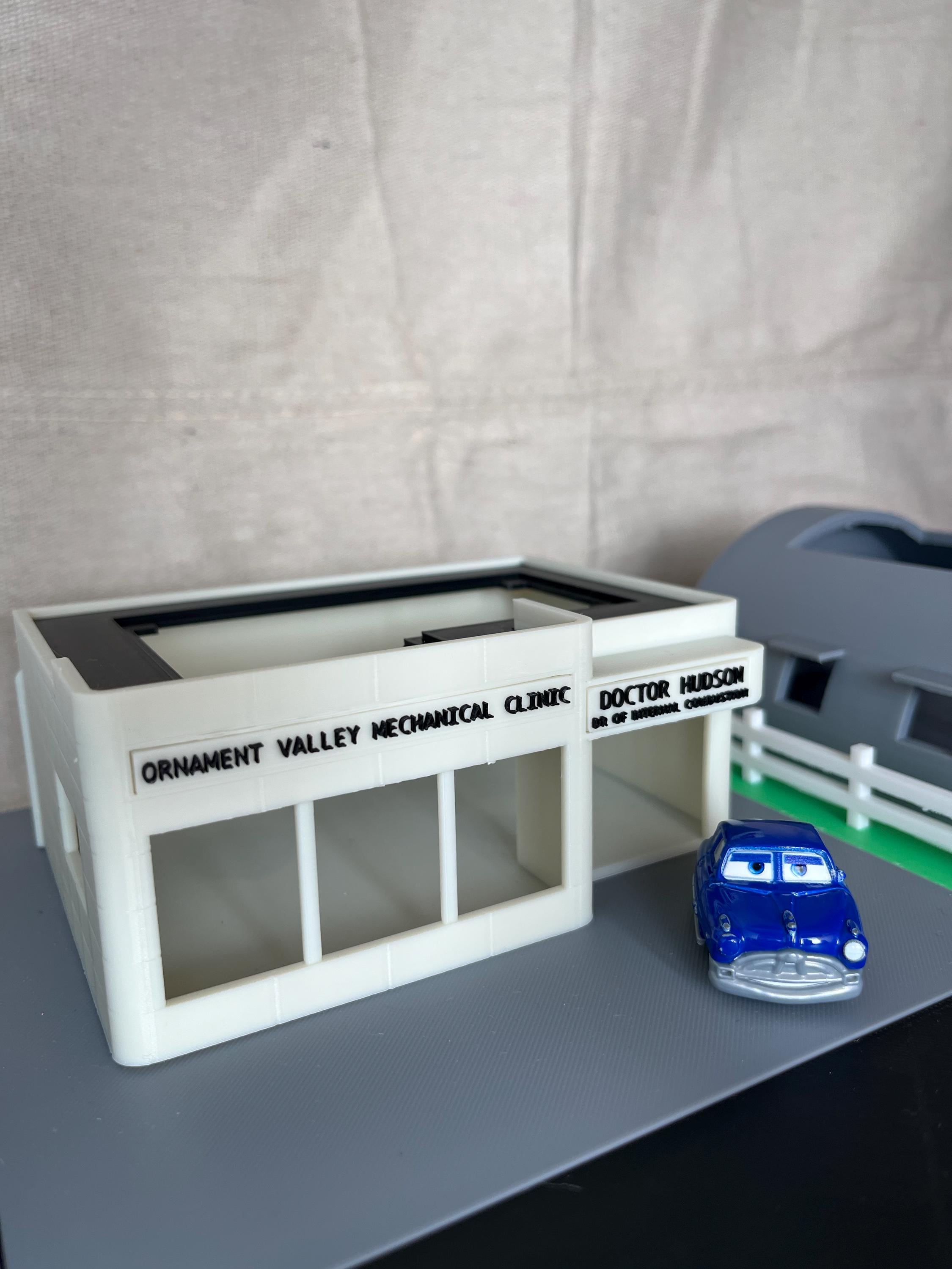 Radiator Springs Town Diorama Playset | Route 66 Town | Model Town