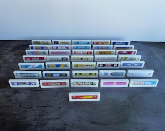 Pit Lane Barrier Individually | Cars Accessories | 3D Printed Pit Lane Barrier | Diorama Accessories | Piston Cup Teams