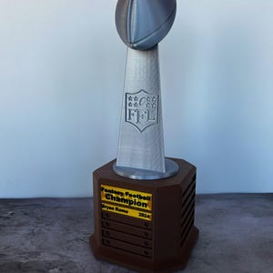 Custom Fantasy Football Trophy | Fantasy Football League Trophy | Champions Trophy | Personalized Trophy Fantasy Football