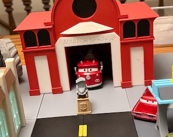 Radiator Springs Town Diorama Playset | Route 66 Town | Model Town