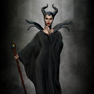 Maleficent stl archive 3D live action (Angelina Jolie)