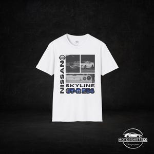 Nissan GT-R R34 Shirt | JDM Legend Car Tee | Skyline T-Shirt for Car Enthusiasts | Gift for JDM and Drift Car Fans