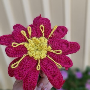Crochet Water Lily | Handmade | Bouquet | Flower | Anniversary | Valentines | Graduation | Birthday | Friend | Sister | Love | Gift