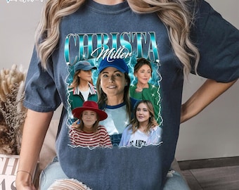 Christa Miller Vintage Bootleg T-shirt, Raison D'etre Shirt, Retro Shrinking S03 Christa Miller Unisex Tee, Christa Miller Tee