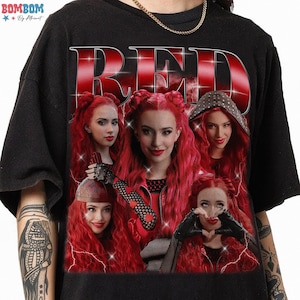 Red Descendants The Rise Of Red 90s Bootleg Tee, Red Descendants Shirt, Descendants Merch Gift for Fans