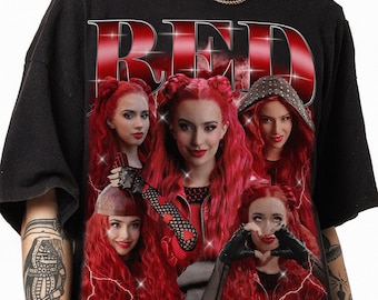 Red Descendants The Rise Of Red 90s Bootleg Tee, Red Descendants Shirt, Descendants Merch Gift for Fans