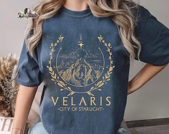 Velaris Sweatshirt The Night Court Velaris City of Starlight Sweater Acotar shirt