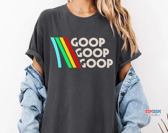 Arc Raiders Vintage T-Shirt: Funny Burnt Peanut,Gamer Tee,Goopas Gonna Goop,Goop Goop Goop T-Shirt,Arc Raiders T-Shirt